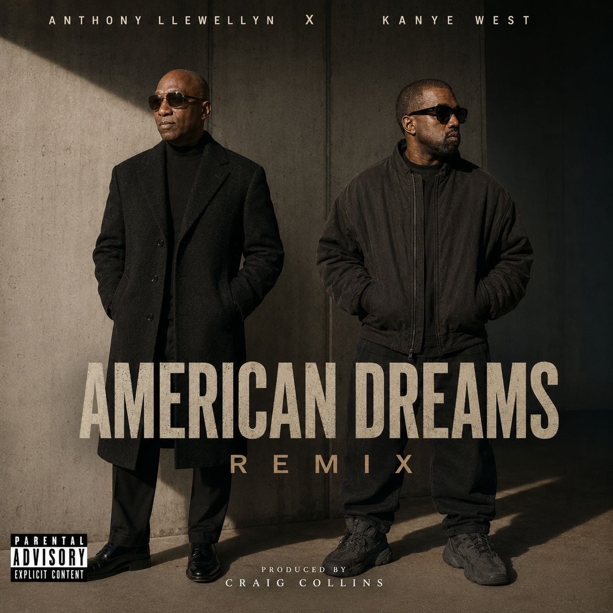 American Dreams Remix by Anthony Llewellyn with Kanye West cover