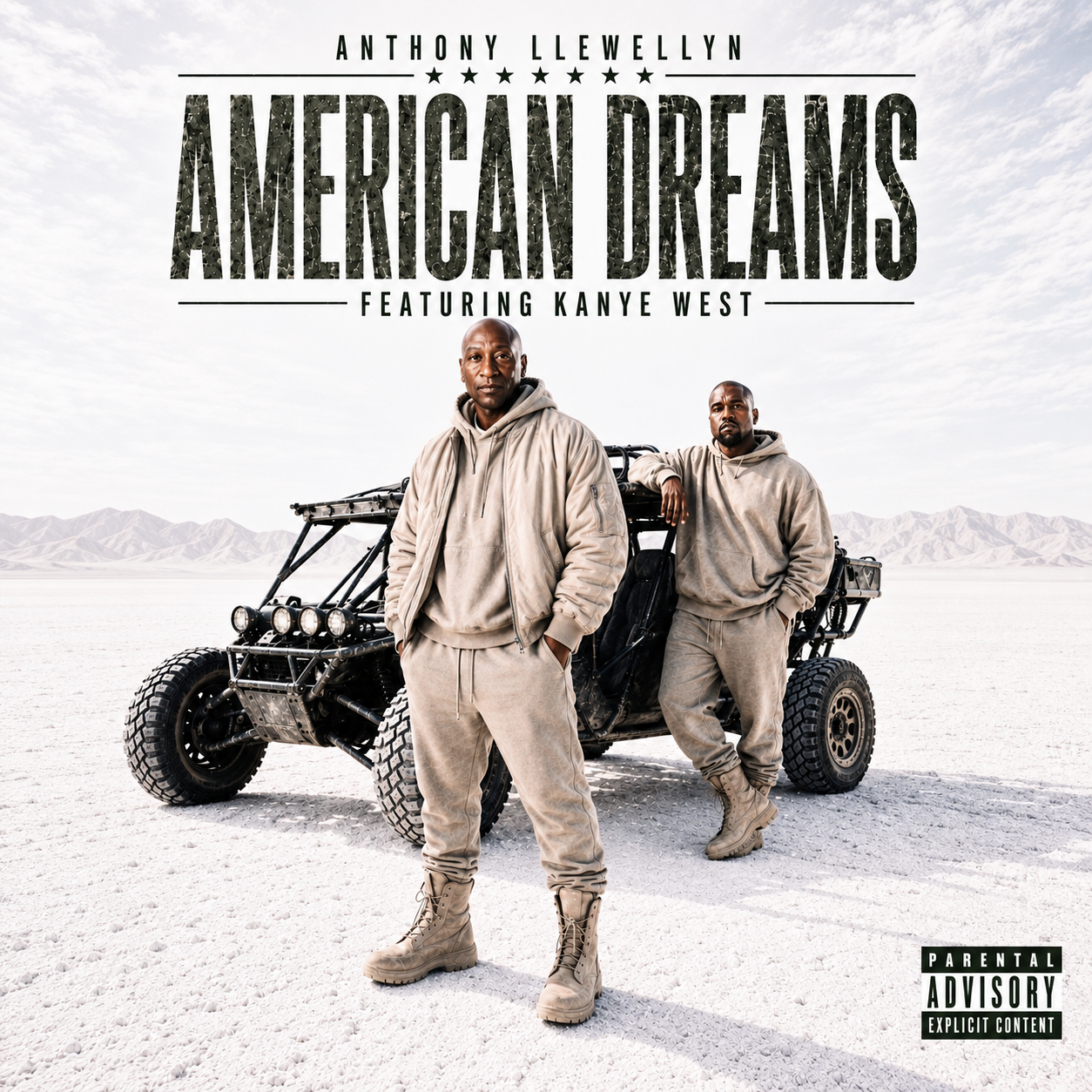 American Dreams by Anthony Llewellyn featuring Kanye West cover
