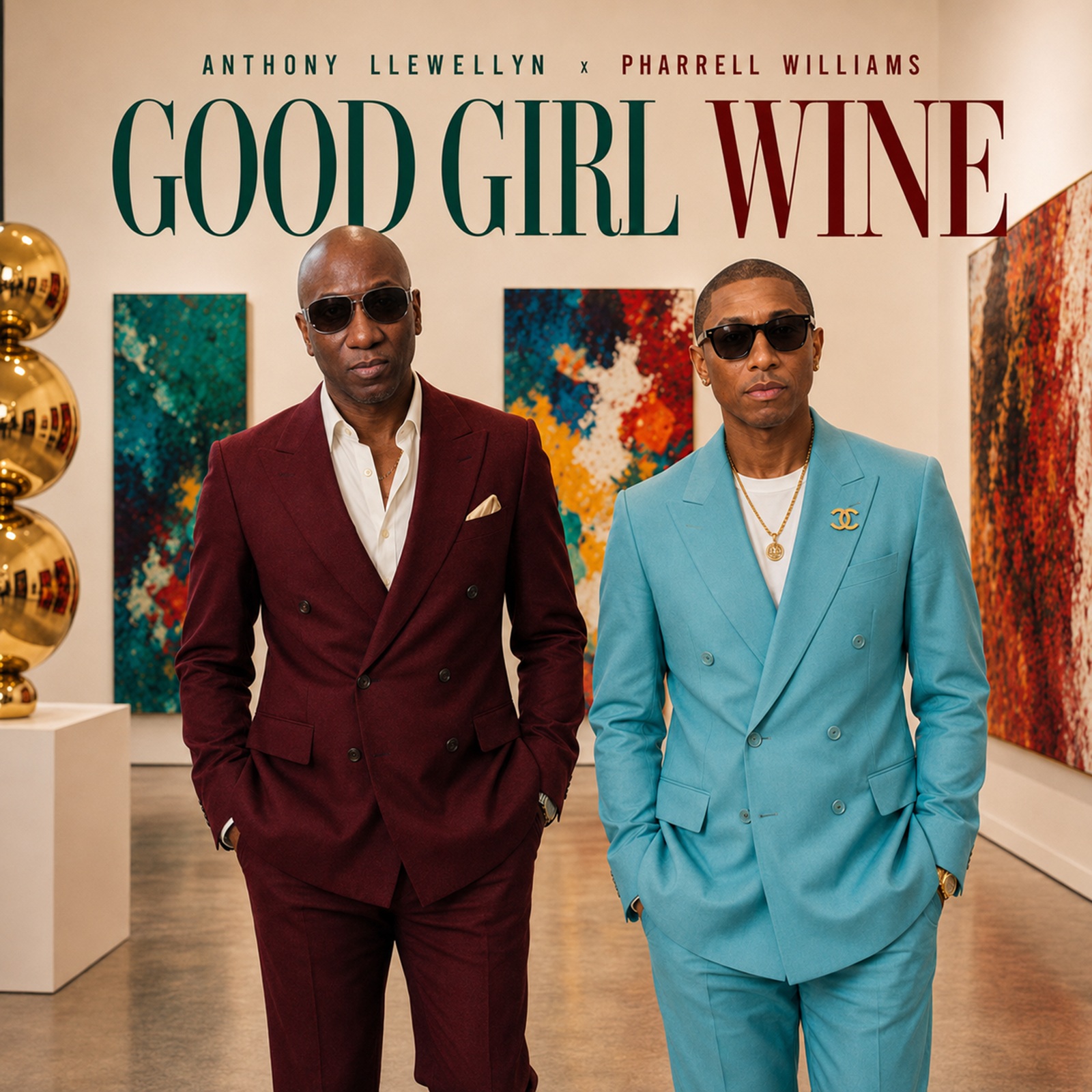 Good Girl Wine by Anthony Llewellyn with Pharrell Williams cover