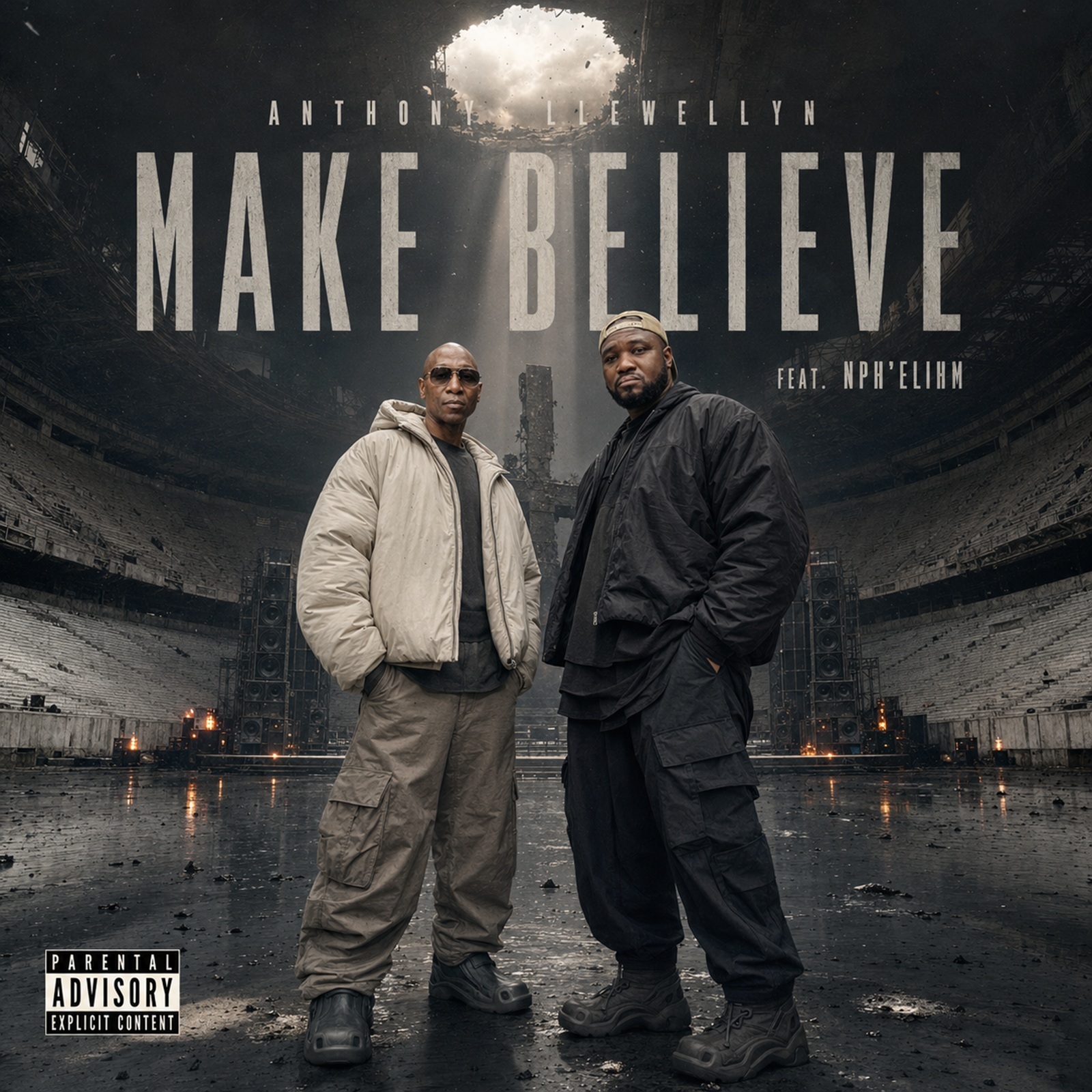 Make Believe by Anthony Llewellyn featuring Nph'Elihm cover